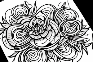 tuberose tattoo idea