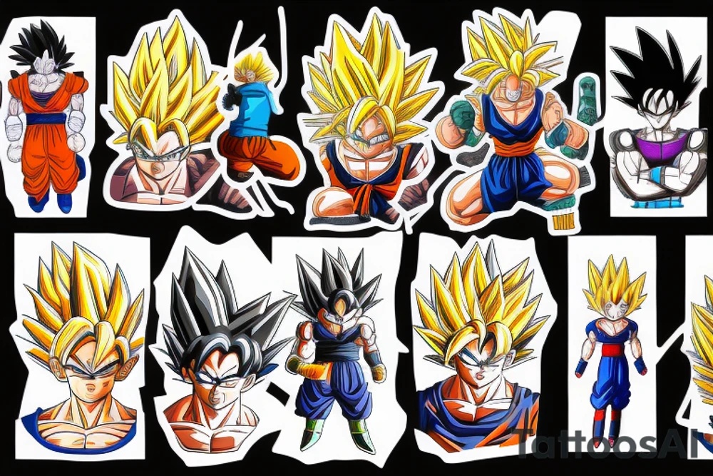Dragon Ball Z tattoo idea