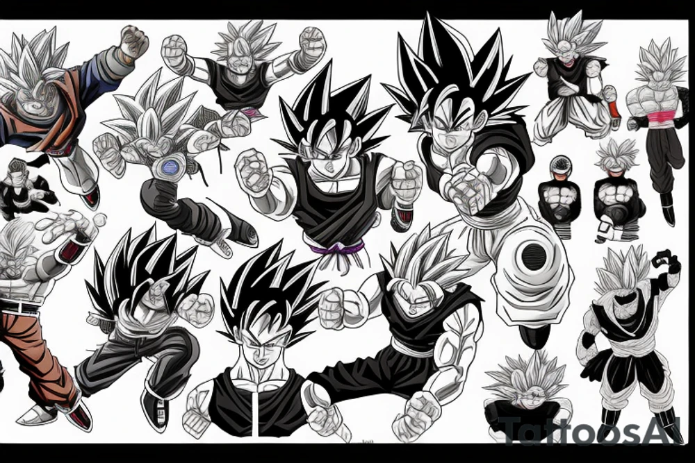 Dragon Ball Z tattoo idea