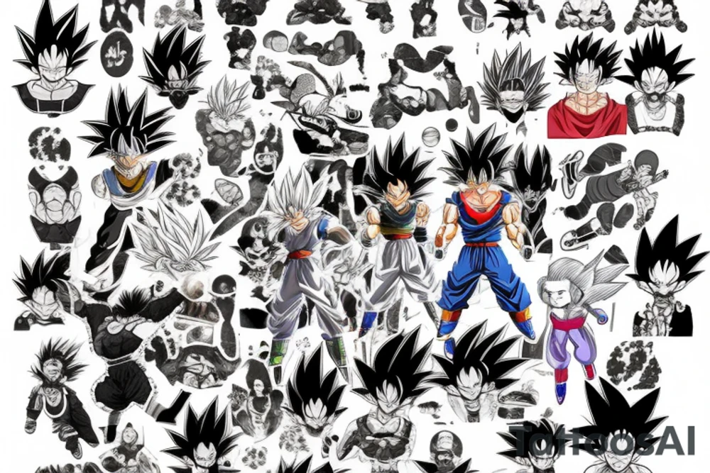 Dragon Ball Z tattoo idea