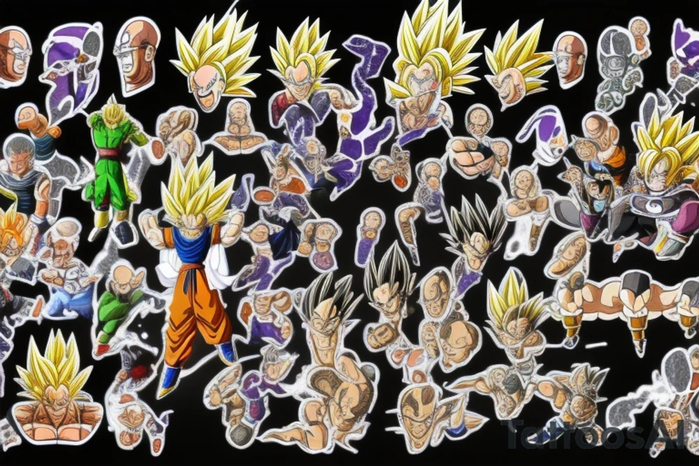 Dragon Ball Z tattoo idea