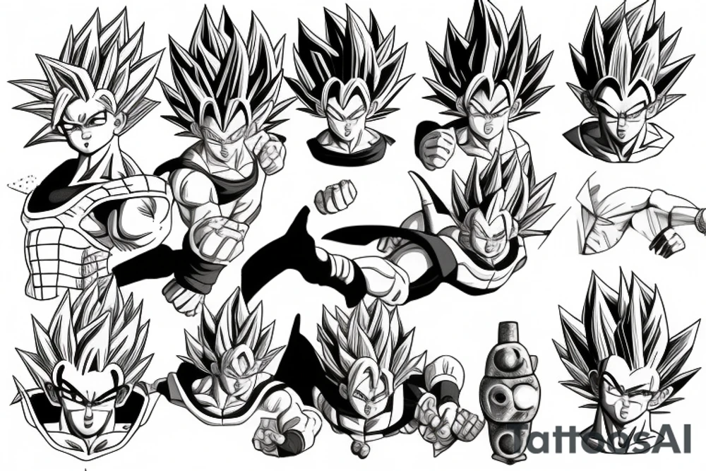 Dragon Ball Z tattoo idea