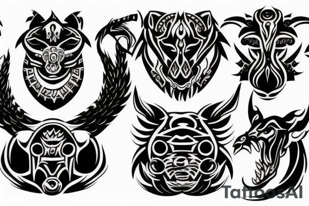Cerberus tattoo idea