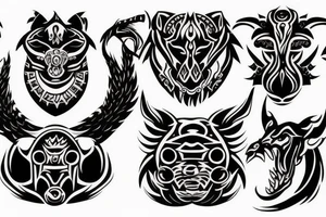 Cerberus tattoo idea