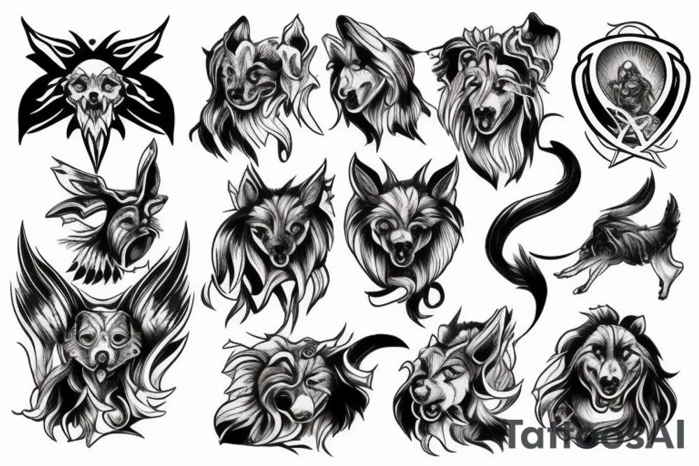 Cerberus tattoo idea