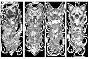 Cerberus tattoo idea