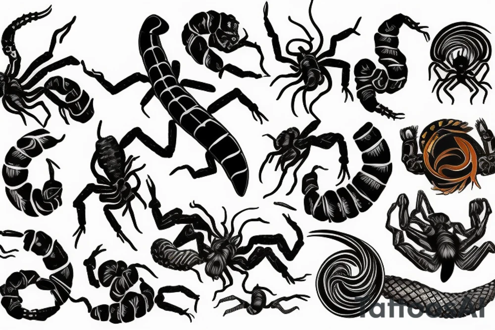 scorpion tattoo idea