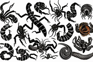 scorpion tattoo idea