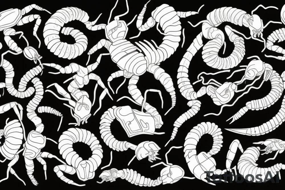 scorpion tattoo idea
