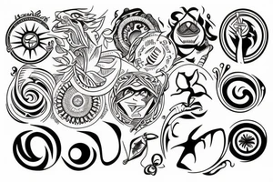circle of life tattoo idea