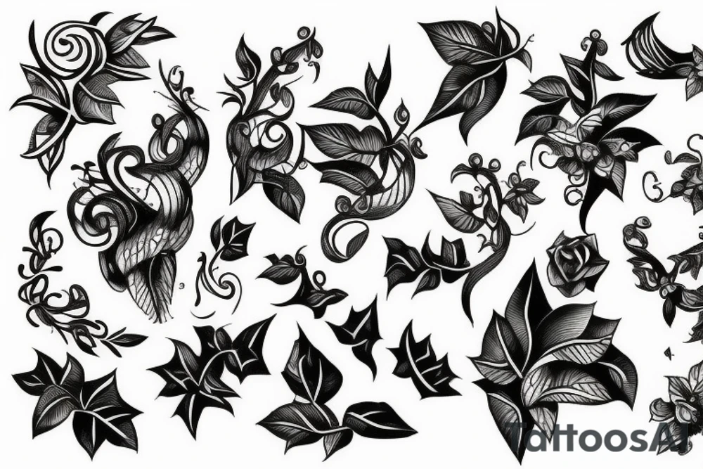Vines tattoo idea