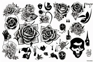 I want to have a tatto that can help me remind to listen first tattoo idea