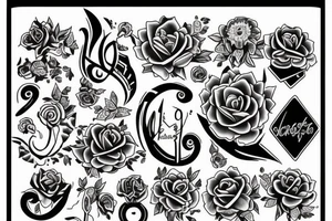 I want to have a tatto that can help me remind to listen first tattoo idea