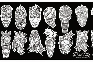 slide tattoo idea