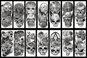Anthropology and evolution tattoo idea