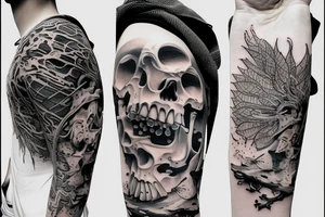 Evolution and destiny tattoo idea