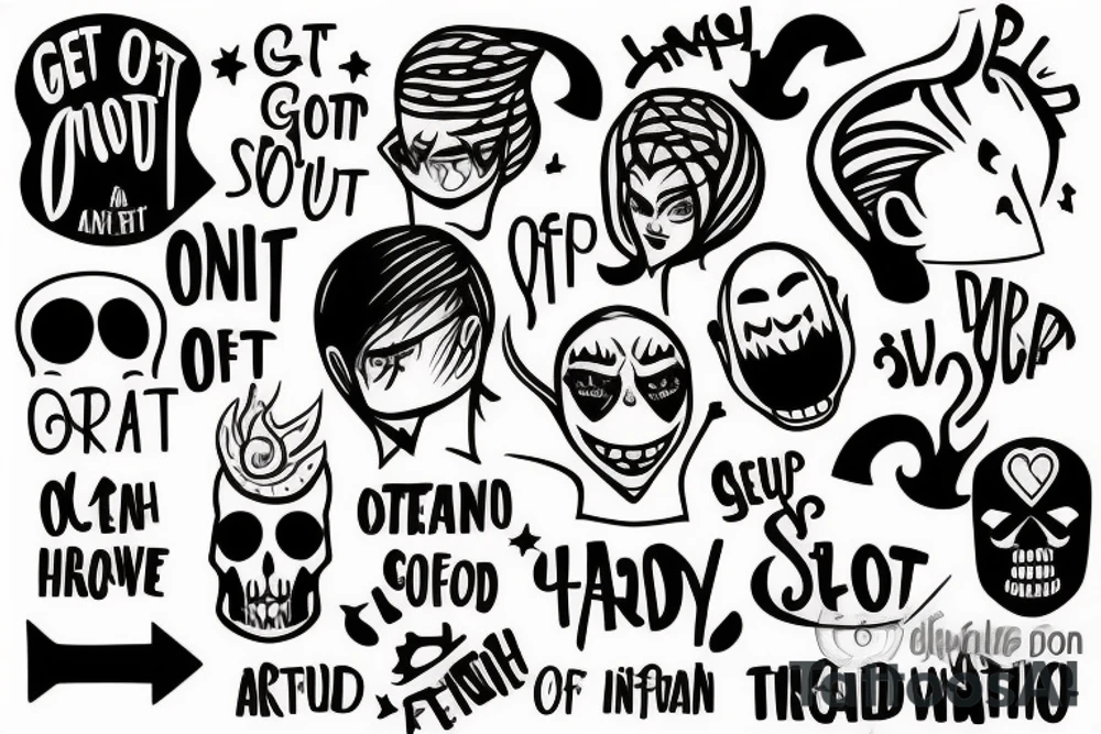 Get out of my head tattoo idea