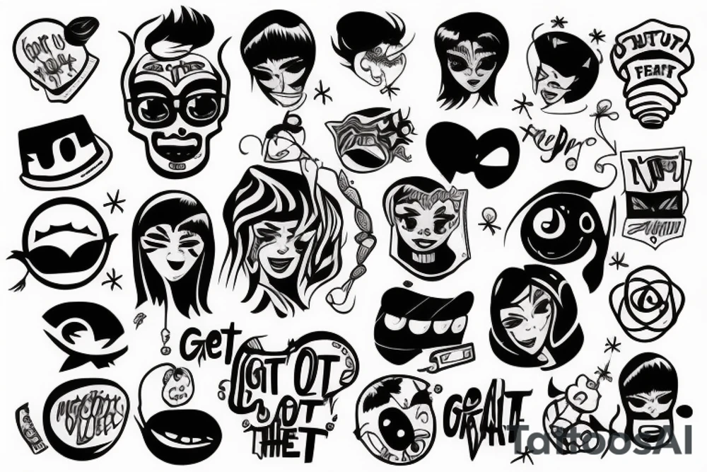 Get out of my head tattoo idea