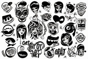 Get out of my head tattoo idea