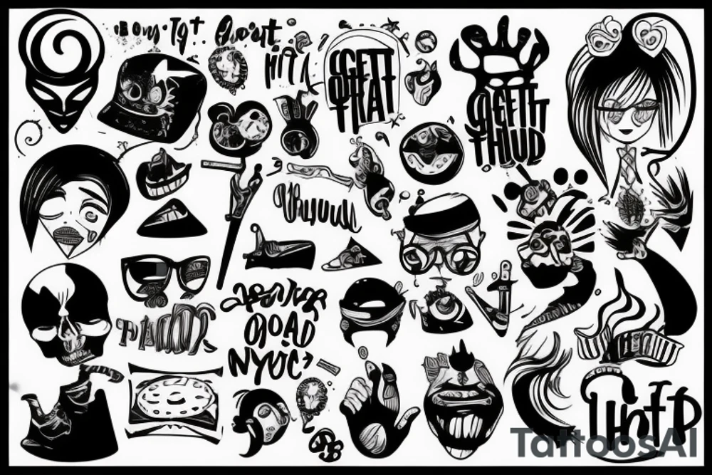 Get out of my head tattoo idea