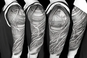Basketball under the crown tattoo idea
