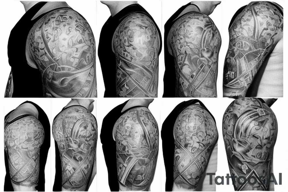 The crown on the basketball tattoo idea