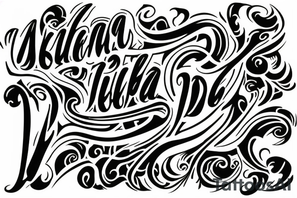 name  alba  sena tattoo idea
