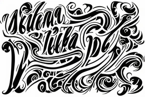 name  alba  sena tattoo idea