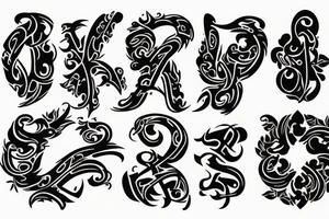 name  alba  sena tattoo idea