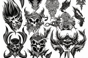 warrior tattoo idea