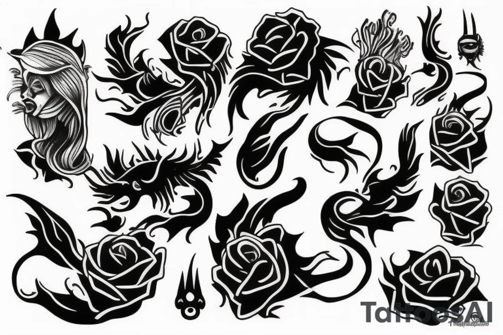 give me tattoo design on word ''FiRab" tattoo idea