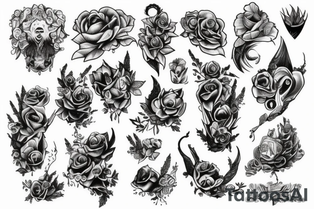 give me tattoo design on word ''FiRab" tattoo idea