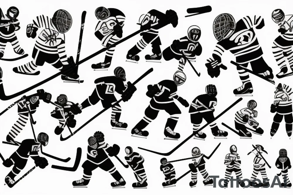 Hockey family 28 tattoo idea