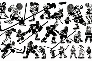 Hockey family 28 tattoo idea
