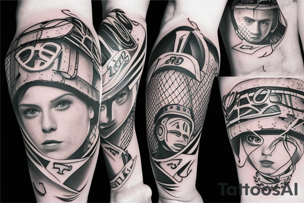 Hockey family 28 tattoo idea