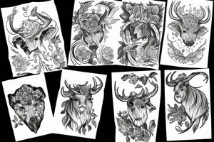 buffalo tattoo idea