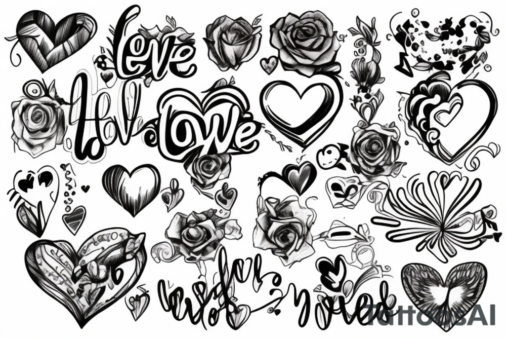 gay love tattoo idea