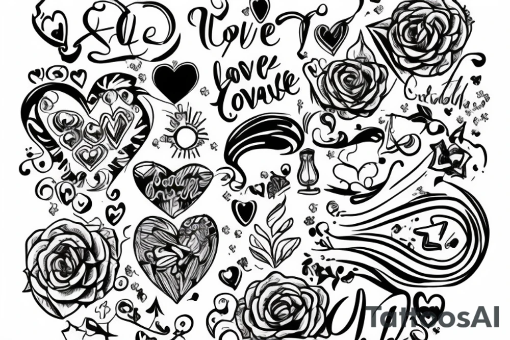 gay love tattoo idea