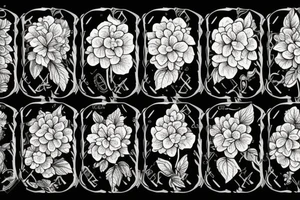 hydrangea tattoo idea