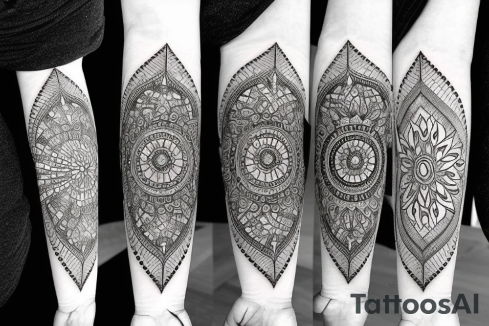 Symbol like a mandala, about love, strength, unique and adventure, and a symbol for my wife julia with the number 24/7 tattoo idea