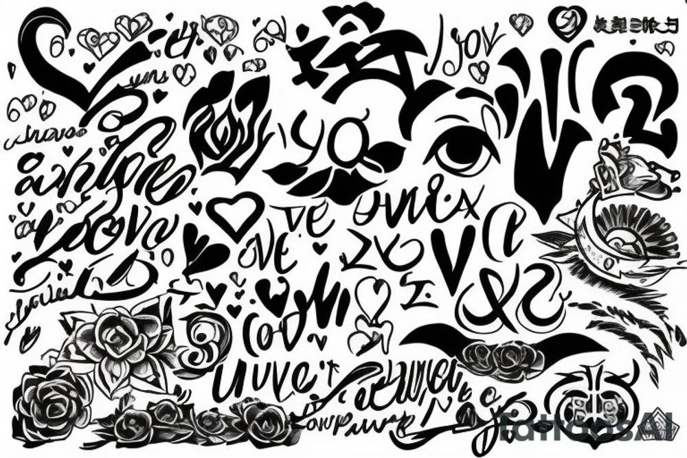 about love, strength, unique and adventure, and a symbol for my wife julia with the number 24/7 tattoo idea