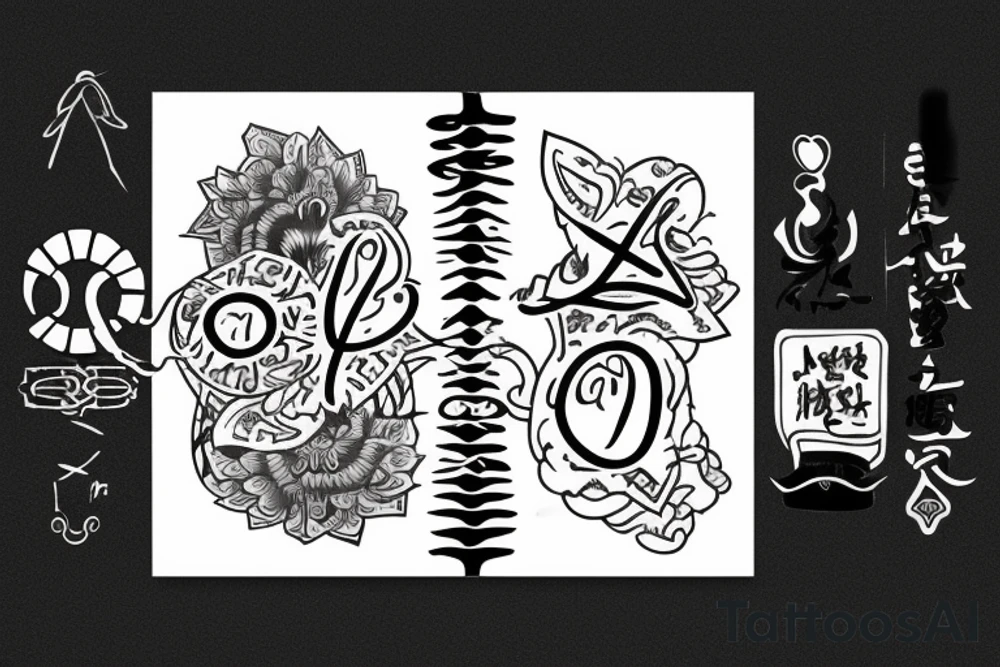 about love, strength, unique and adventure, and a symbol for my wife julia with the number 24/7 tattoo idea