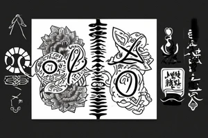 about love, strength, unique and adventure, and a symbol for my wife julia with the number 24/7 tattoo idea
