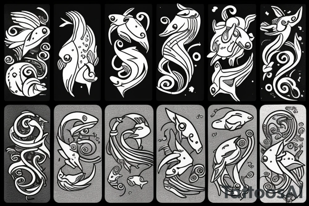 Pisces tattoo idea