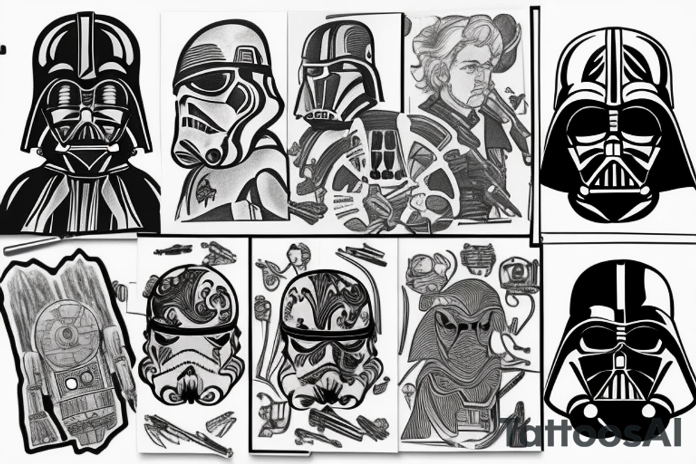 star wars tattoo idea