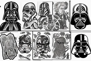 star wars tattoo idea