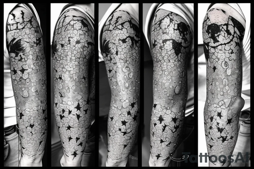 Rain falling from the stars a verycsmall tattoo tattoo idea
