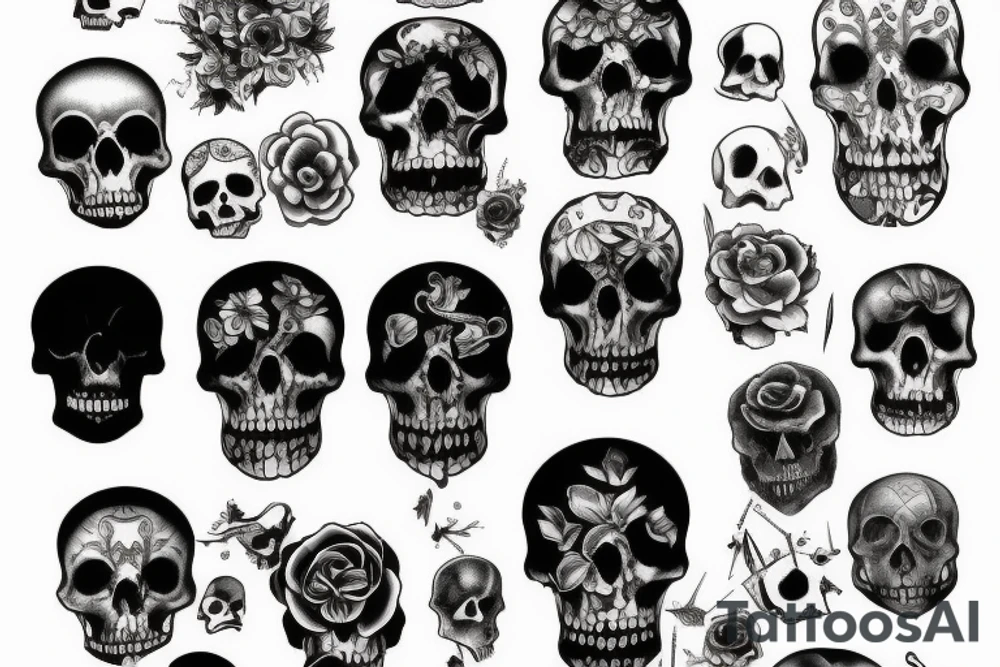 memento mori tattoo idea