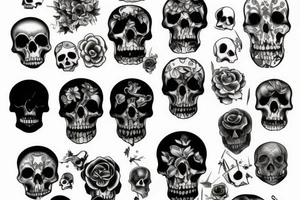 memento mori tattoo idea