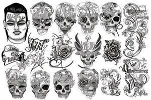 J C P O F S tattoo idea